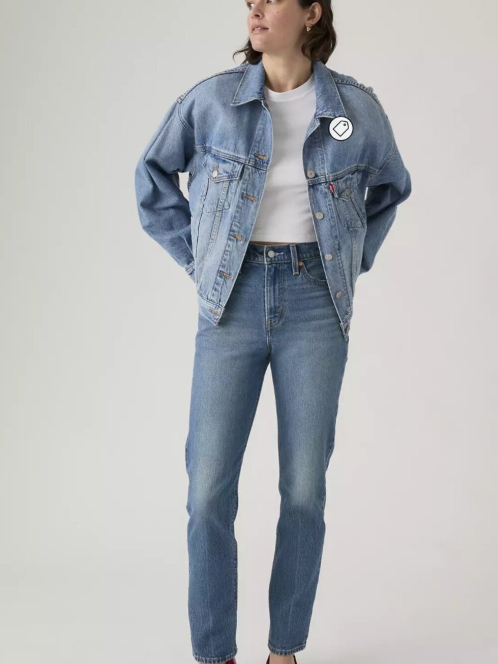 Levi's Wedgie Straight Leg Jeans Size 30 - Button Fly